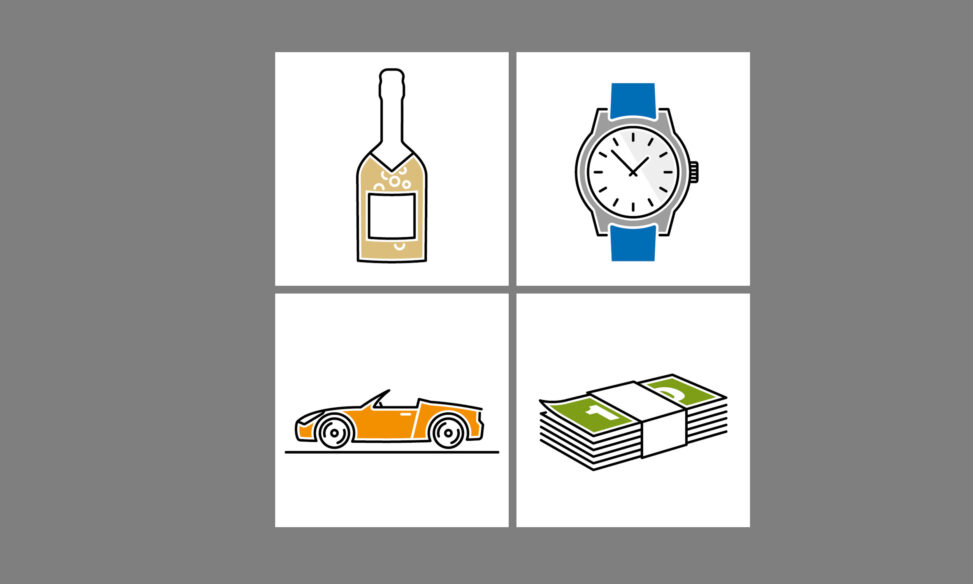 Österreichische Justiz – Symbolgrafiken
